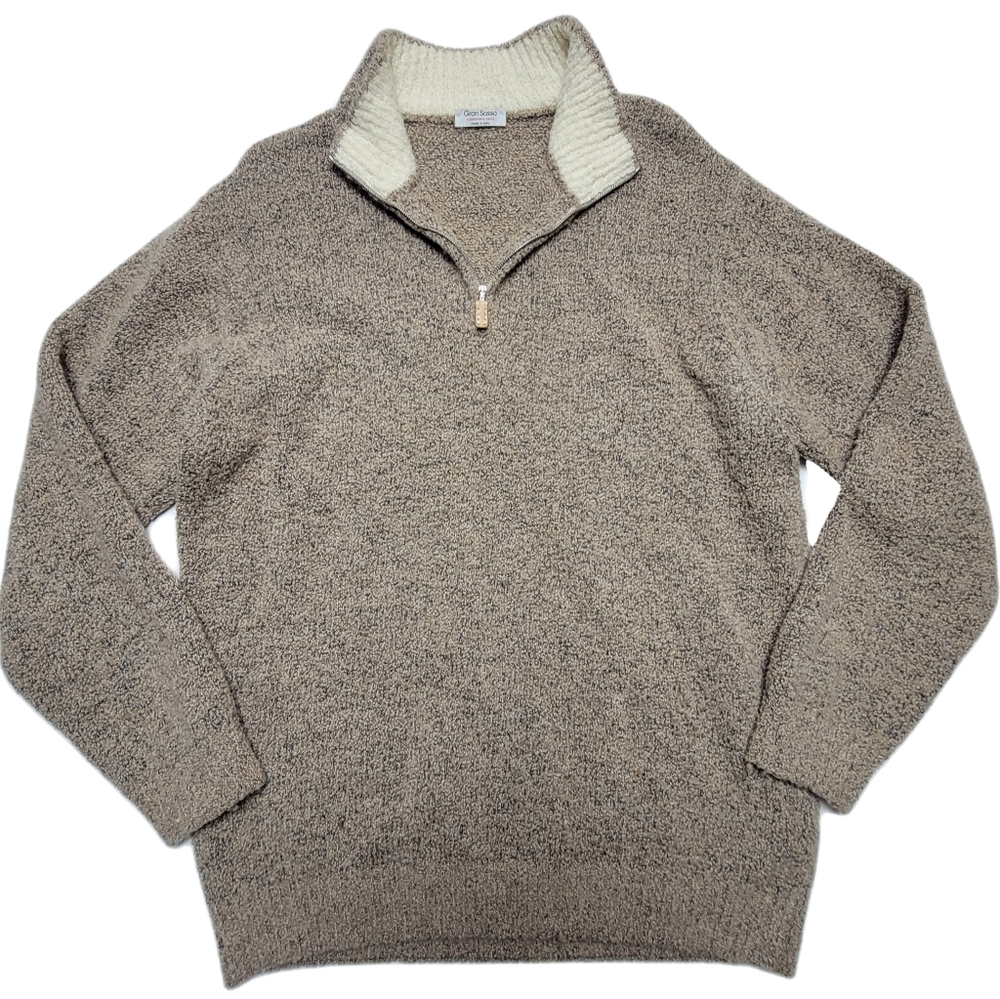 GRAN SASSO Luxury Cashmere And Wool Men's Sweater